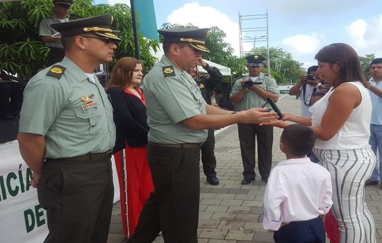 La celebración se llevó a cabo con una ceremonia en la Plaza María Varilla de la ciudad de Montería