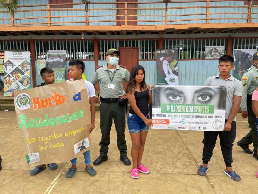 El grupo de Prevención y educación Ciudadana realiza actividades lúdico-recreativas