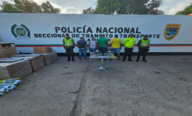 En el corregimiento de Mingueo, capturan a cuatro personas con un fusil AR-22