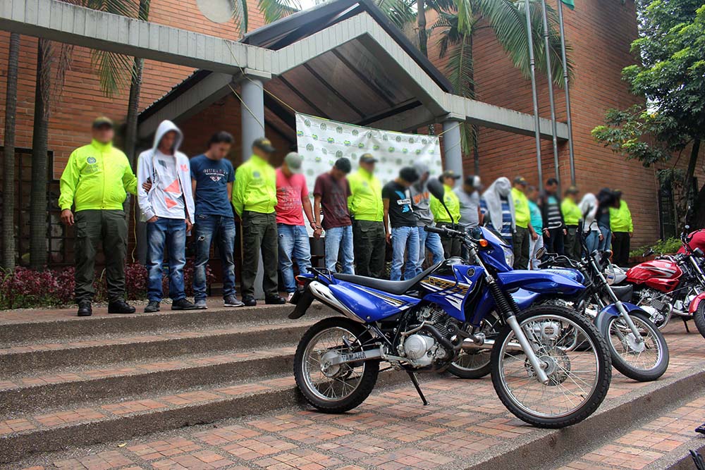 Operación “la banca” contra el hurto de motocicletas permite 14 capturas