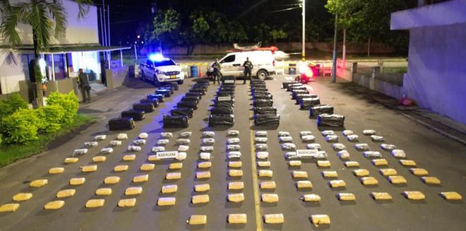 La incautación de dos vehículos y más de una tonelada de marihuana ocultos deja este importante resultado en controles durante esta semana.