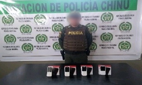Las acciones policiales se llevaron a cabo en los municipios de Montelíbano, Tuchín, Sahagún, San Andrés de Sotavento y Planeta Rica