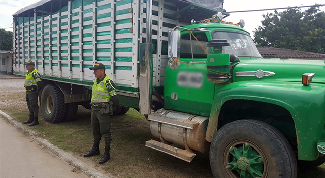 incautación-madera-controles ambientales-policía-meta