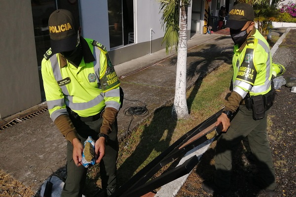 159 kilogramos de marihuana incautada 