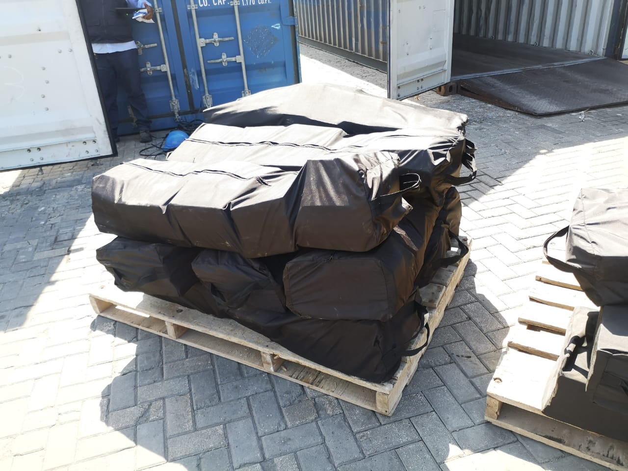 Incautamos 798 kilos de clorhidrato de cocaína en el puerto marítimo de Cartagena