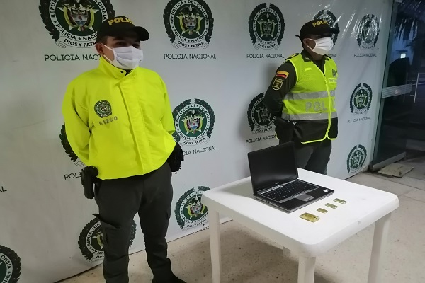 Incautación de Oro