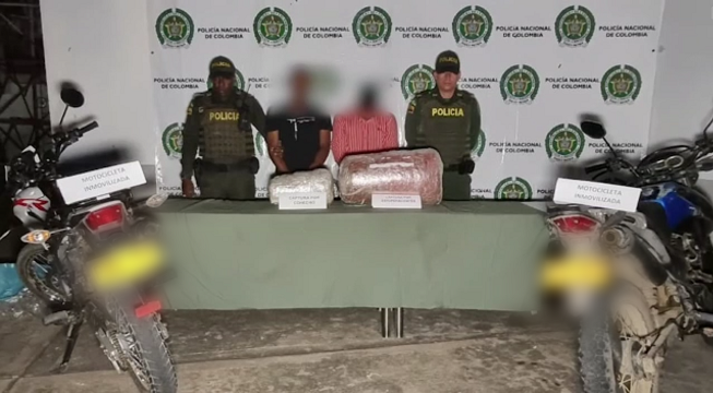 Cerca de media tonelada de estupefacientes incautados en acciones del plan 'Cazador' en Cali