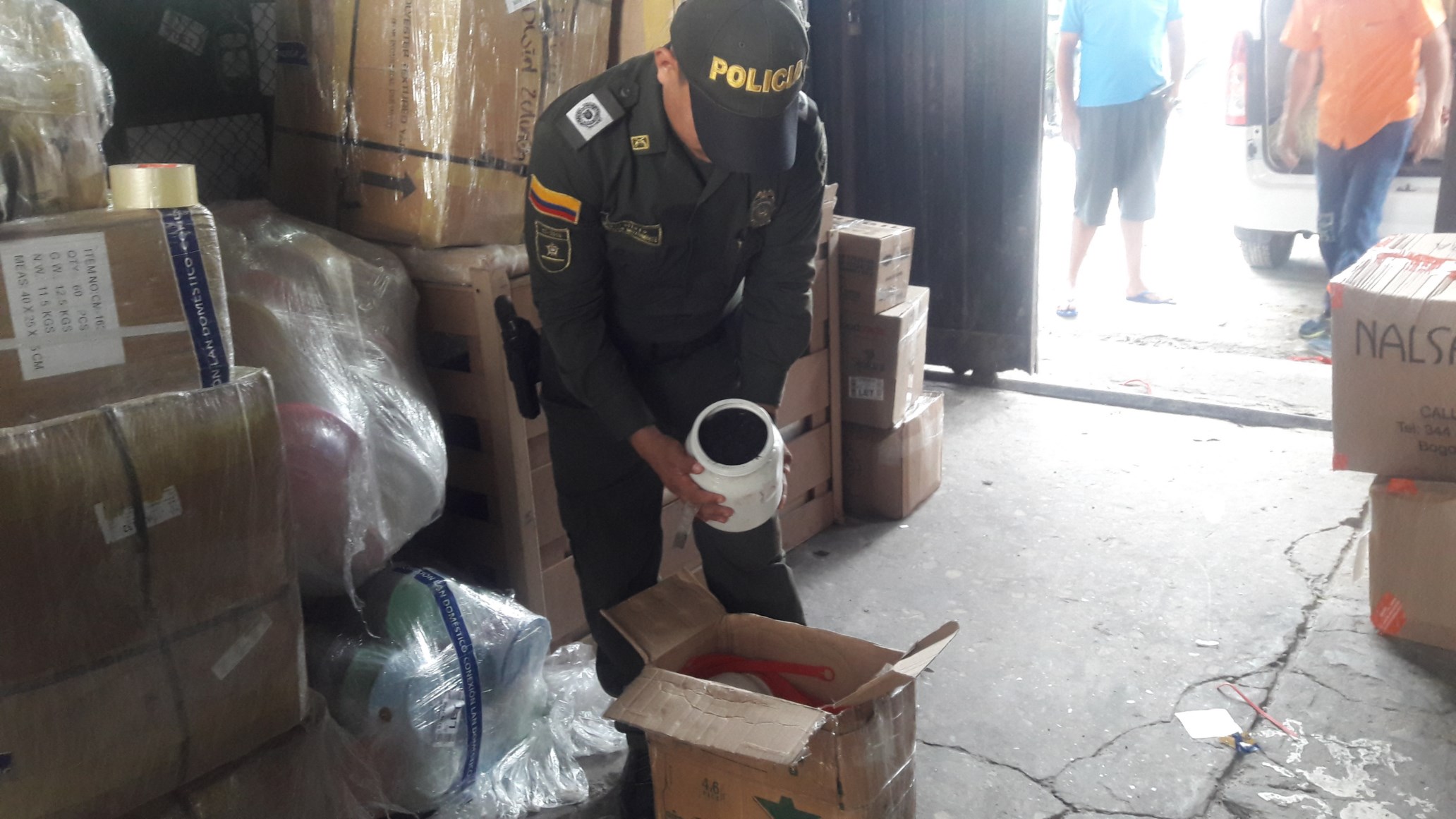 Controles de los Guías Caninos y Policía aeroportuaria permiten su ubicación.