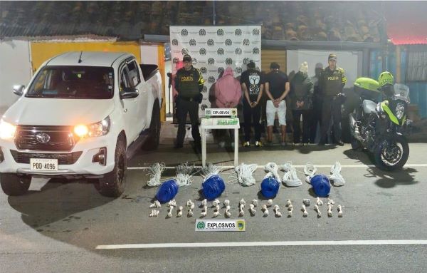 Golpe certero al tráfico de explosivos en el suroccidente del país