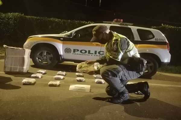 Incautaciones de estupefacientes fin de semana 