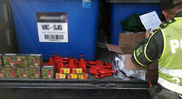 incautada municion-policia-meta