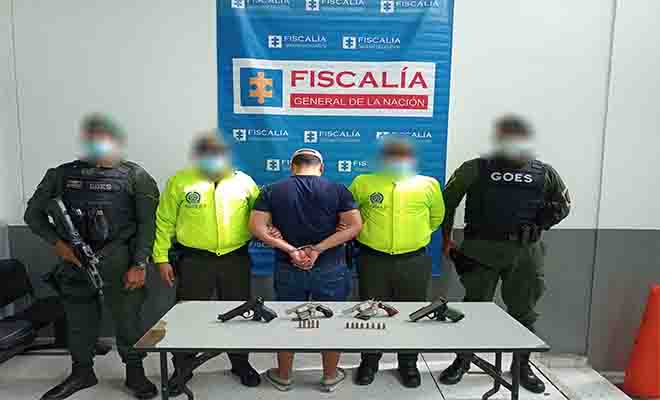 7 armas de fuego y 118 armas blancas han sido incautadas 