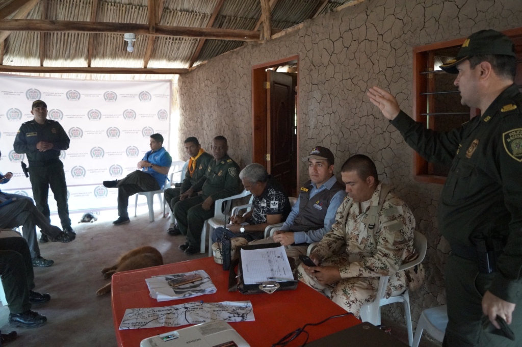 El antiguo punto transitorio de normalización (PTN) en Pondores, se convierte en ahora en espacios territoriales de capacitación