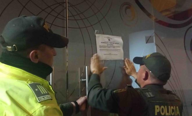 Control a establecimientos de juegos de azar