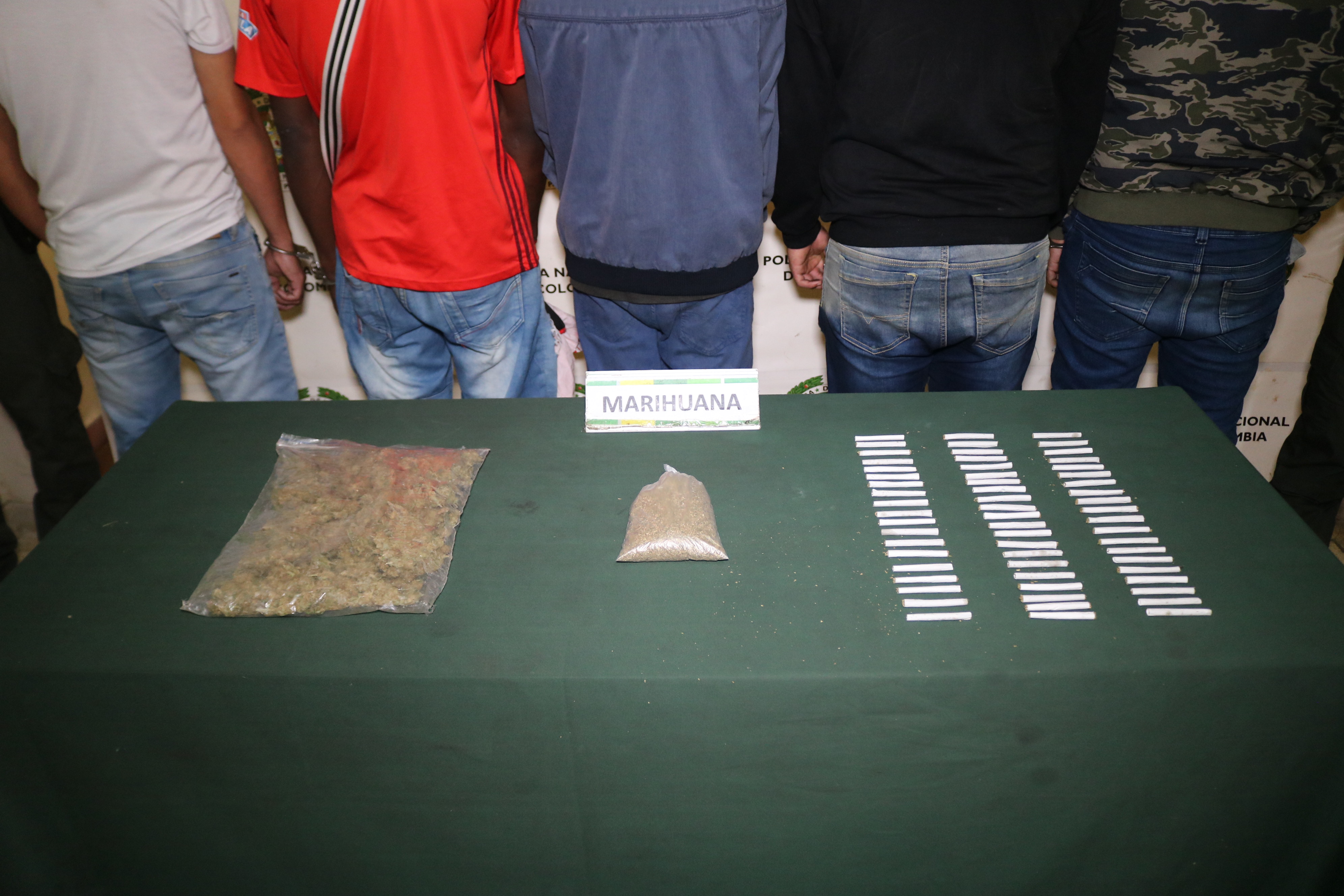 Presuntos integrantes de la organización 'delincuencial la capilla' 