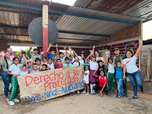 La Policía Nacional activa estrategia para garantizar los derechos de niños, niñas y adolescentes en el Meta_1