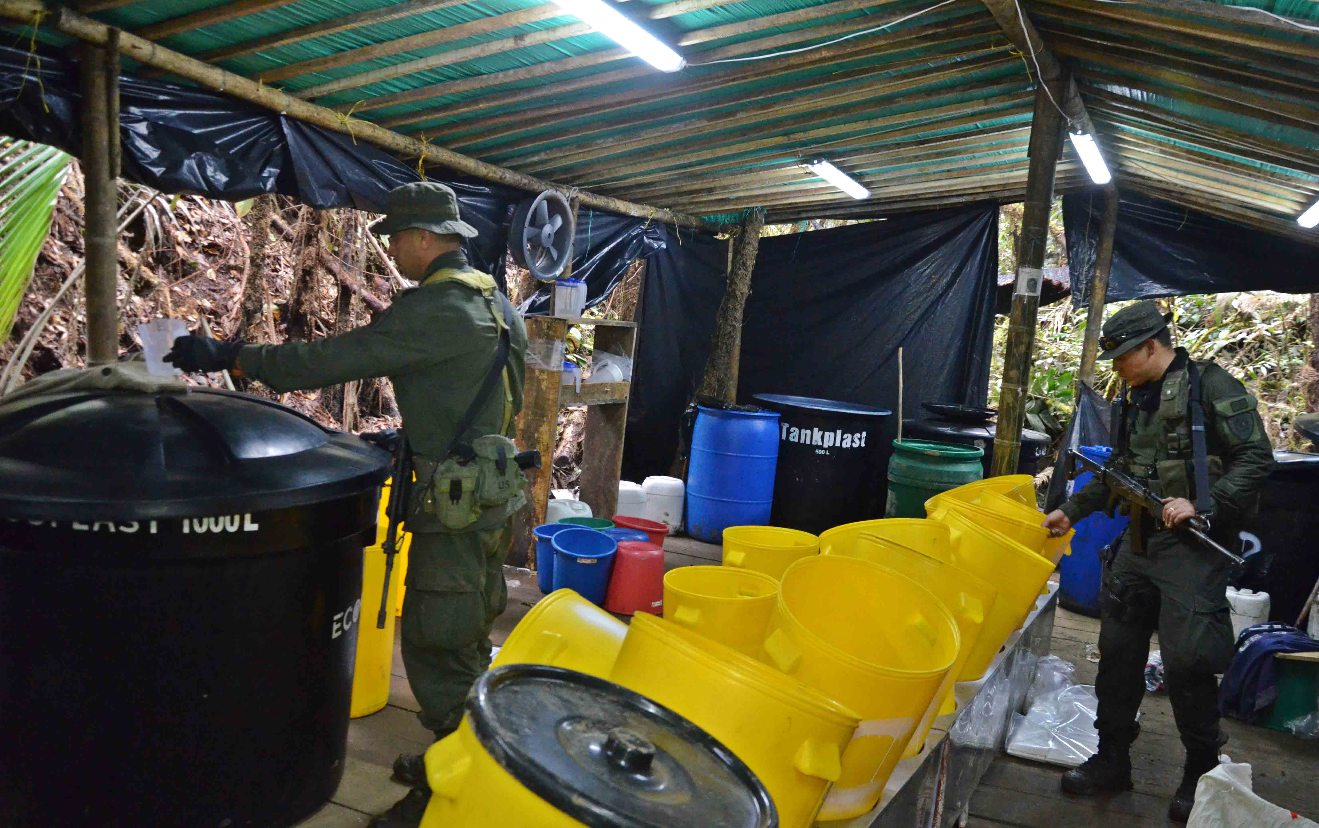 60-personas-trabajaban-allí-y-procesaban-Clorhidrato-de-Cocaína-