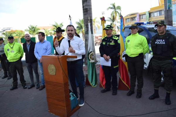 LANZAMIENTO PLAN CHOQUE SEGURIDAD 360 FUSAGASUGA  AUTORIDADES POLITICO  ADMINISTRATIVAS 