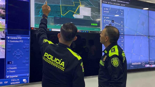 99 cámaras analíticas con reconocimiento facial estarán desplegadas en Barranquilla.