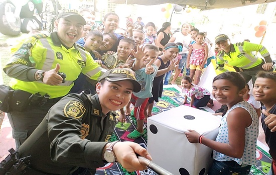 Se brindaron recomendaciones de seguridad, servicios de asistencia odontológica, juegos didácticos