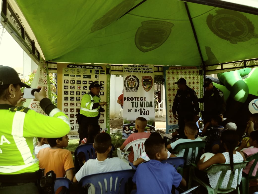 Se brindaron recomendaciones de seguridad, servicios de asistencia odontológica, juegos didácticos