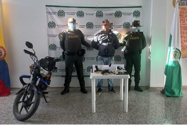 Lo capturamos en el barrio ciudadela Alejandro Duran