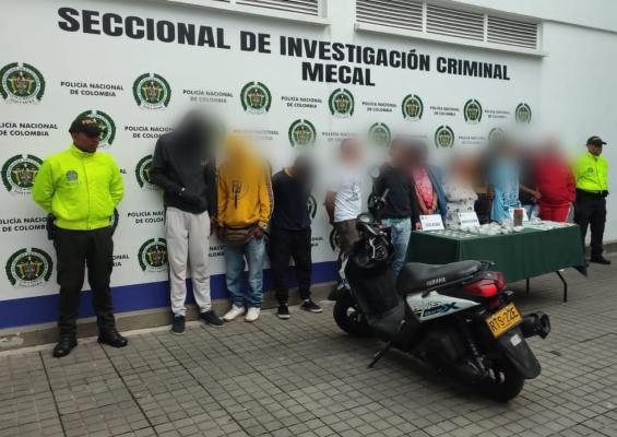 En un operativo contra el tráfico local de estupefacientes desarticulados ‘Los Blue’