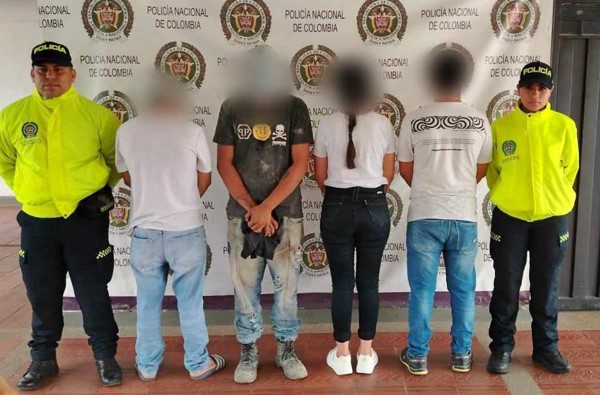 Cayeron cuatro integrantes de organización criminal dedicada al microtráfico y homicidios en Girardot