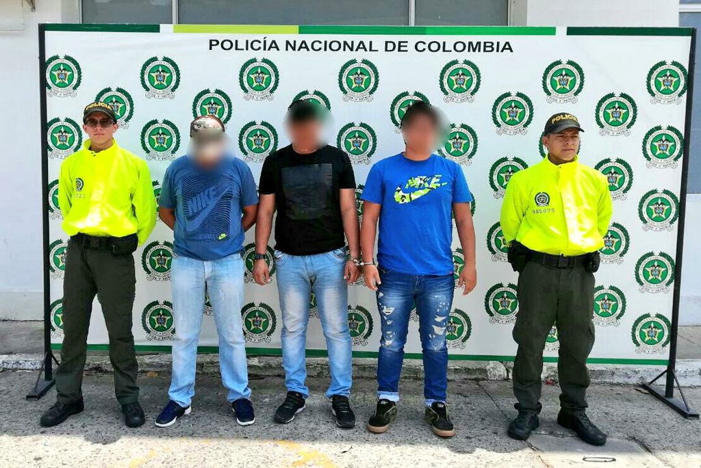 tres capturados en Bogotá, Sogamoso y Yopal dedicados al hurto a residencias y sector comercio.