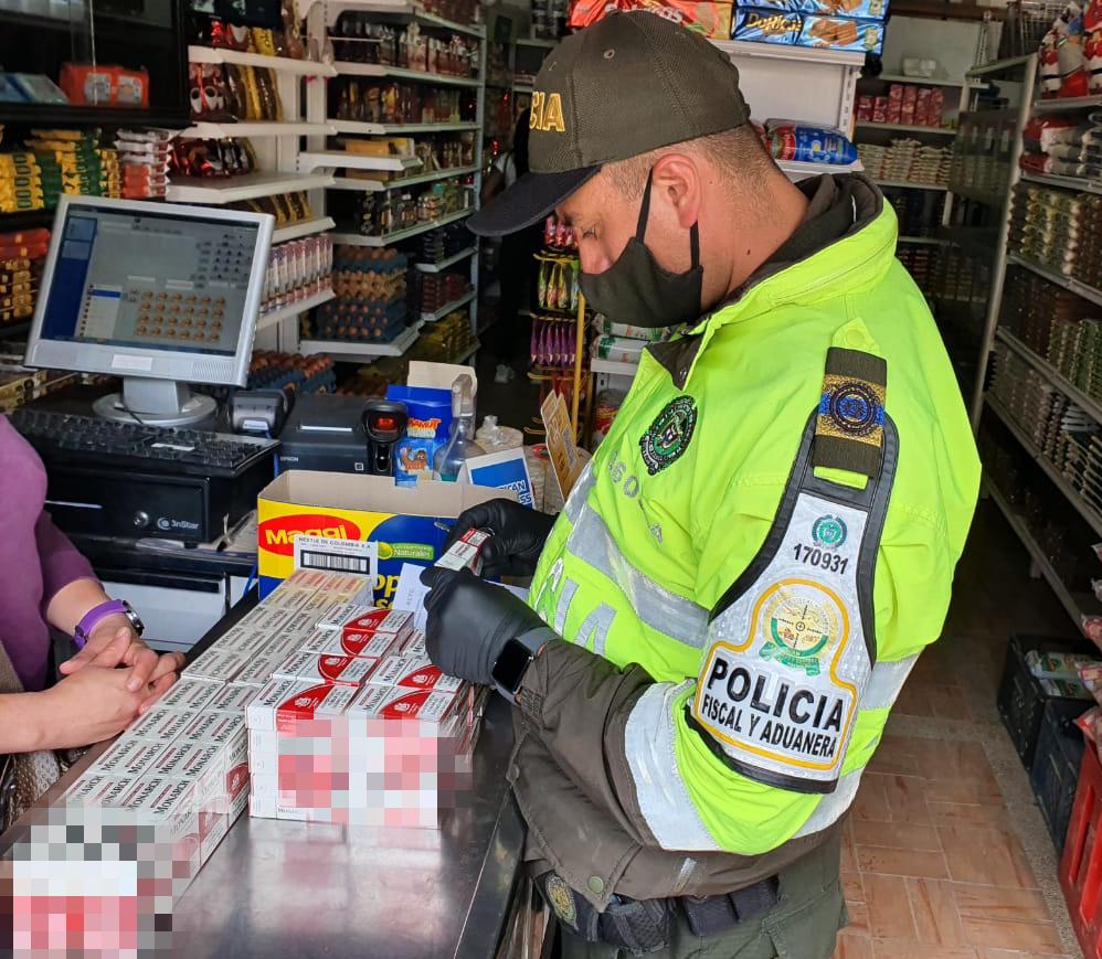 Lucha contra el contrabando de cigarrillos 