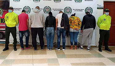 Siete personas capturadas por orden judicial 