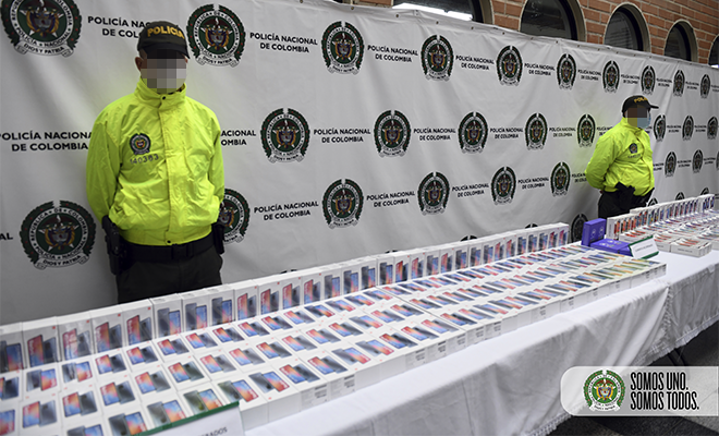 más de 400 celulares recuperados