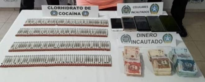 Material incautado