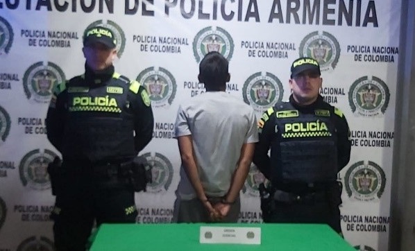 Capturado mediante orden judicial en Armenia