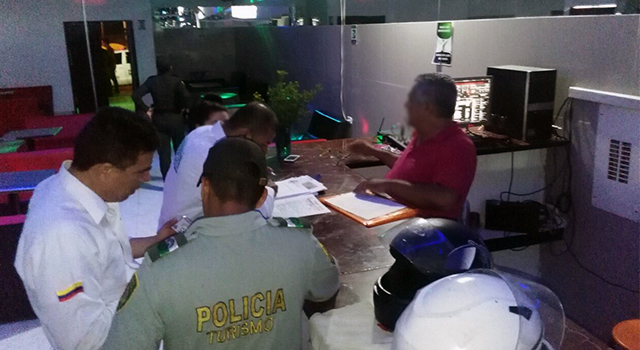 La Policía Nacional-desplegó la operación "medusa"-contra la migración ilegal en Colombia