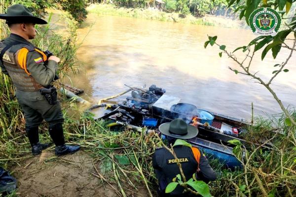Antioquia refuerza la lucha contra la minería ilegal con intervención de fuerzas de seguridad"
