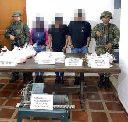 Capturados por explotación ilícita en los farallones de Cali