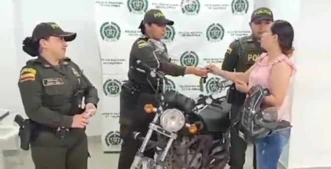 Gracias a la rápida información suministrada por la propietaria se logró su ubicación.