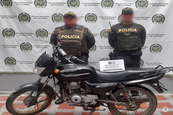 Recuperadas tres motocicletas, un vehículo y dos personas capturadas por receptación 