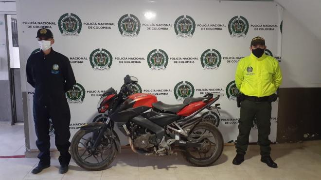 Motocicletas recuperadas en Boyacá