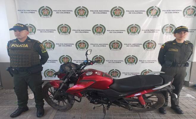 Actividades de Recuperación de motocicletas 