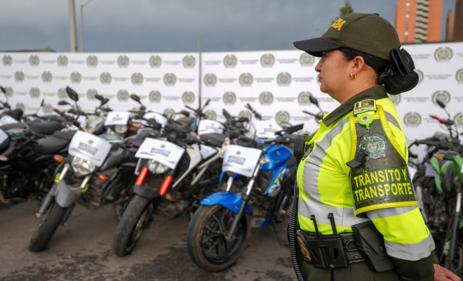 En diferentes operativos fueron recuperadas estas motocicletas 