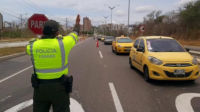 Operativos con el fin de garantizar una mejor movilidad durante la semana mayor.