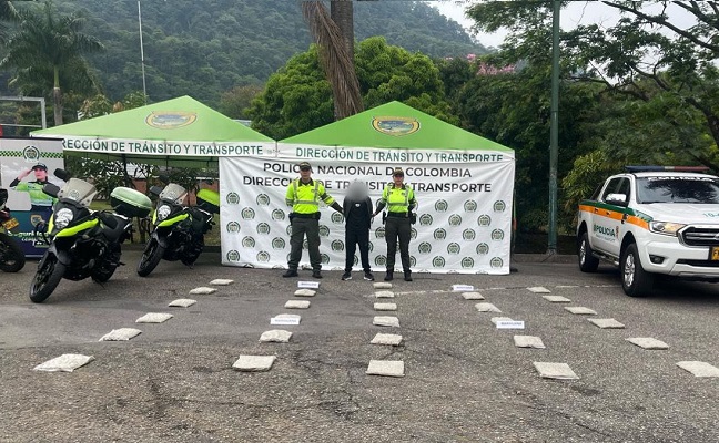 Mujer capturada al ingreso de Villavicencio