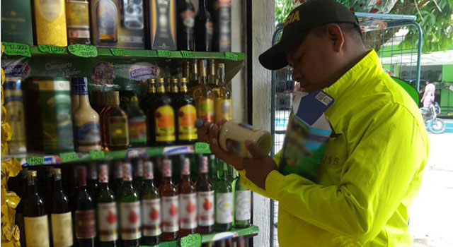 Navidad segura-incautamos licor-Policía Meta