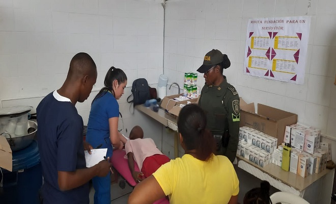 Niños y niñas de la ciudadela mía de Quibdó recibieron atención especializada