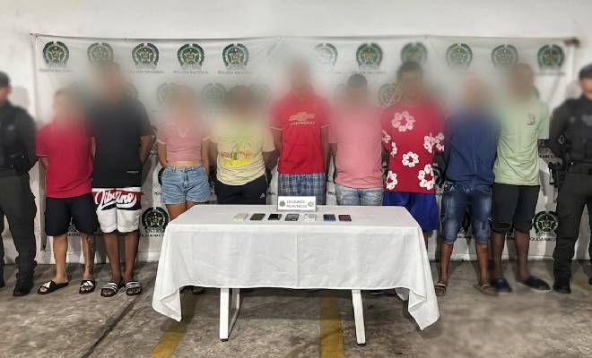 Golpe contundente contra la extorsi&oacute;n: capturan a nueve presuntos integrantes de &ldquo;Los Coste&ntilde;os&rdquo;