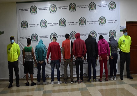 En Armenia fueron capturadas ocho personas 