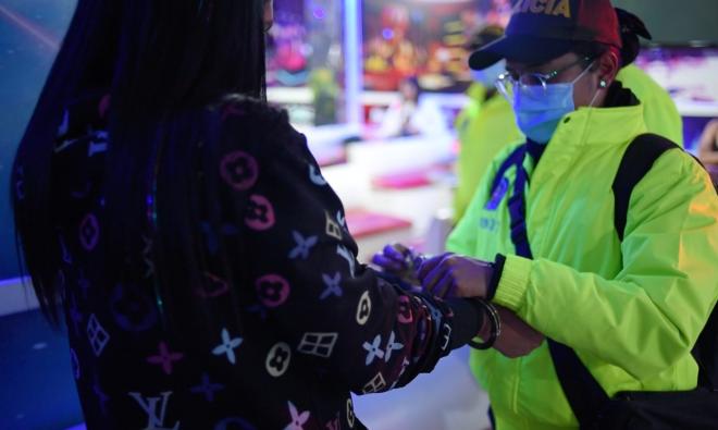 Presunta proxeneta y líder de la organización criminal