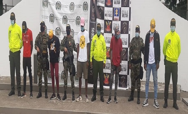 Operación contra 'los mexicanos' capturamos de 07 presuntos sus integrantes 